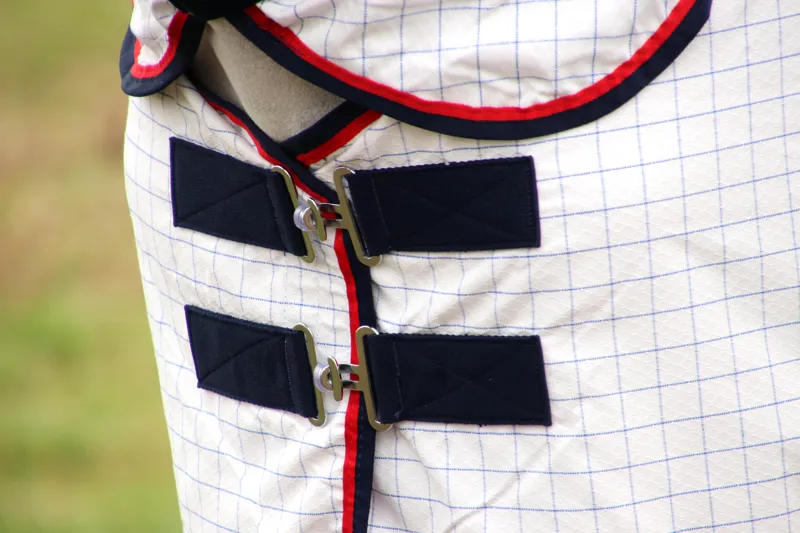 DefenceX System ProteX Summer Sheet - White/Navy/Red-2